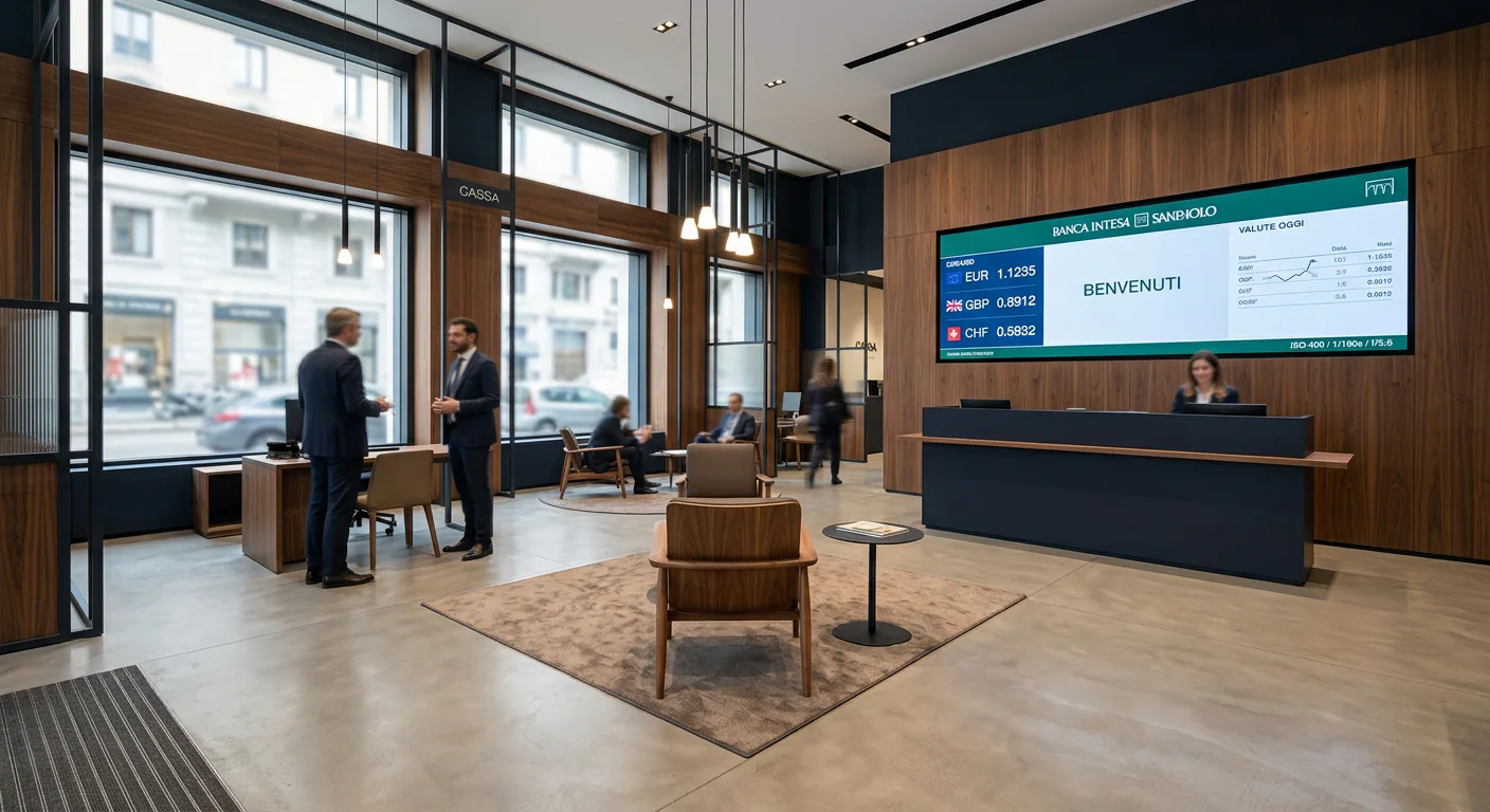 Ledwall Omegaled per il settore Banche e Finance