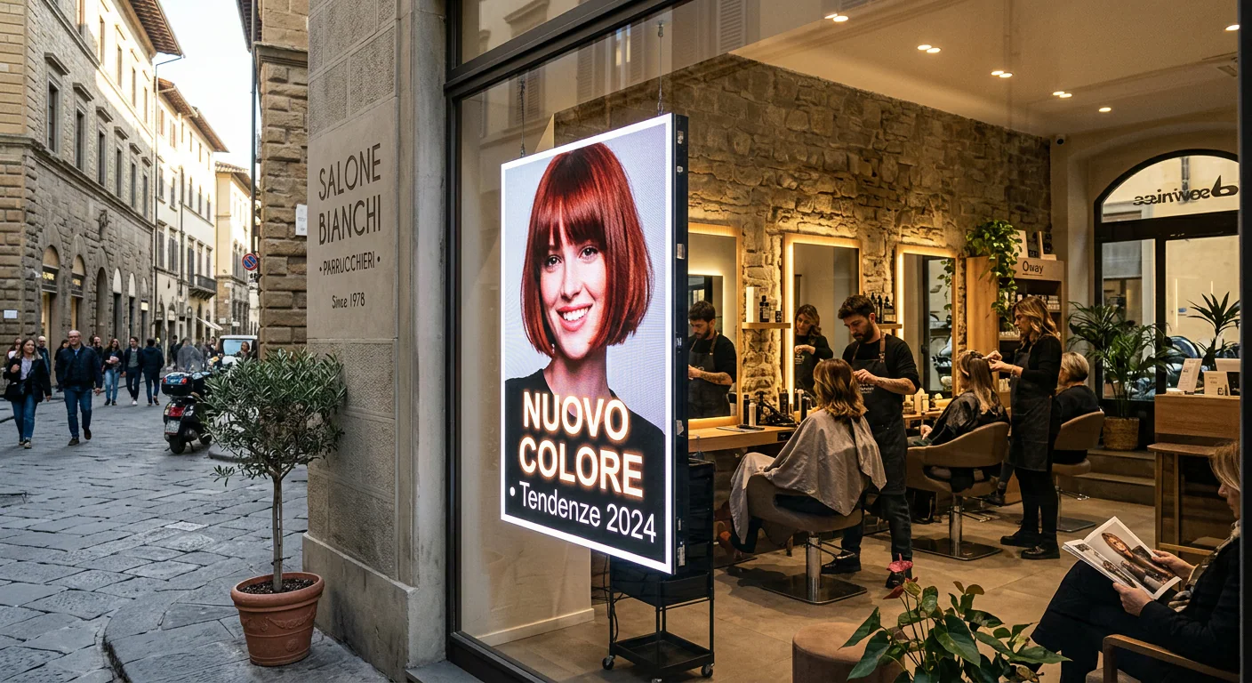 Ledwall Vetrina Bifacciale — Vetrine – Omegaled
