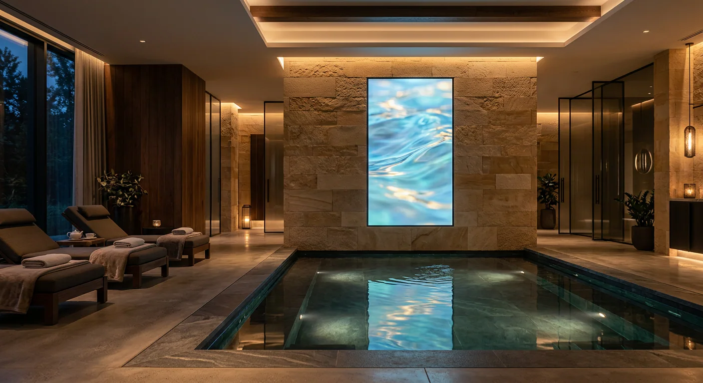Ledwall Omegaled per il settore Beauty, Spa e Wellness