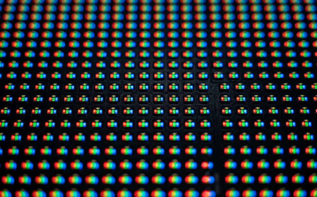 Macro dei pixel RGB di un modulo ledwall – Omegaled