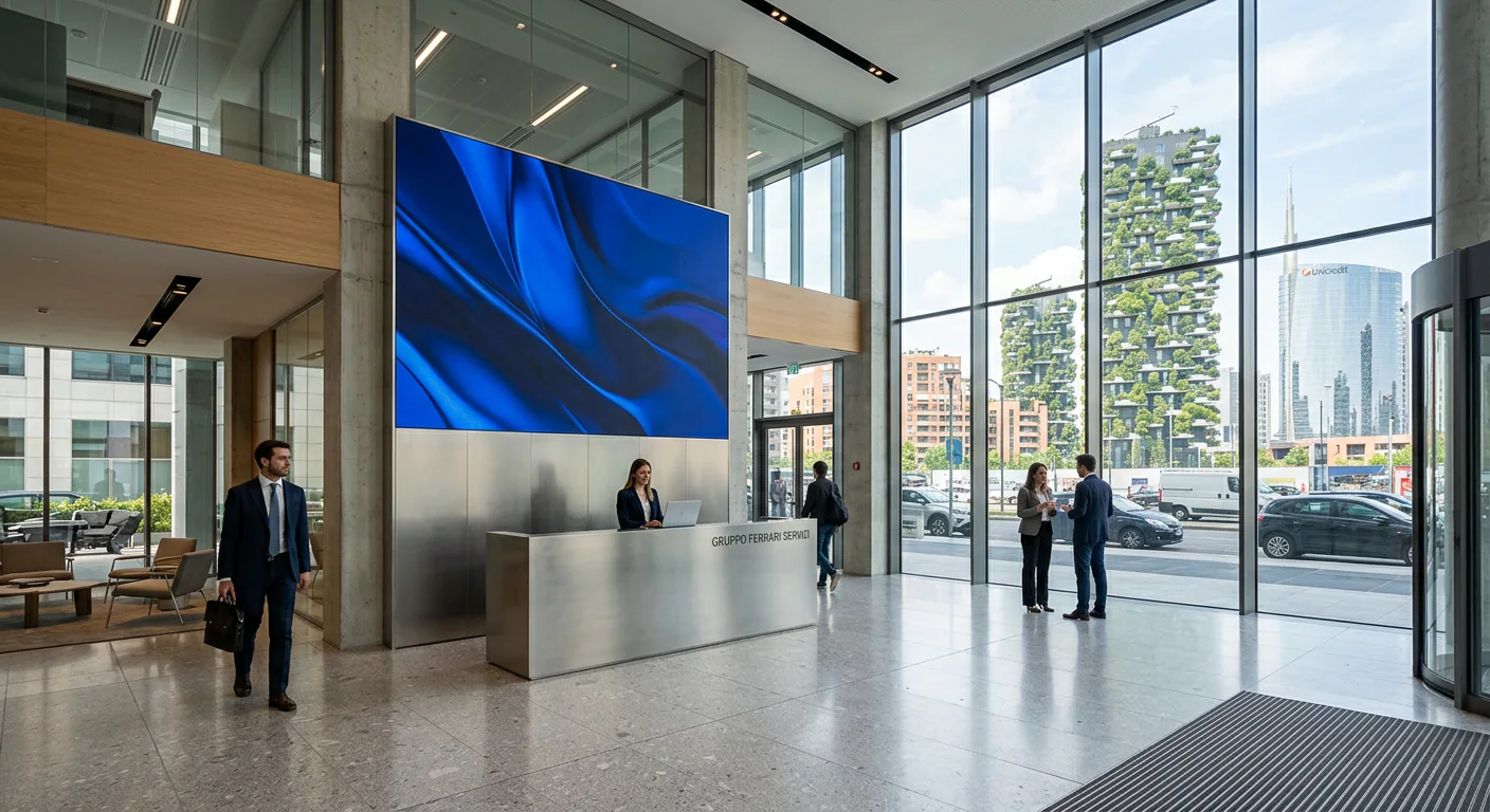 Ledwall Omegaled per il settore Corporate e Uffici