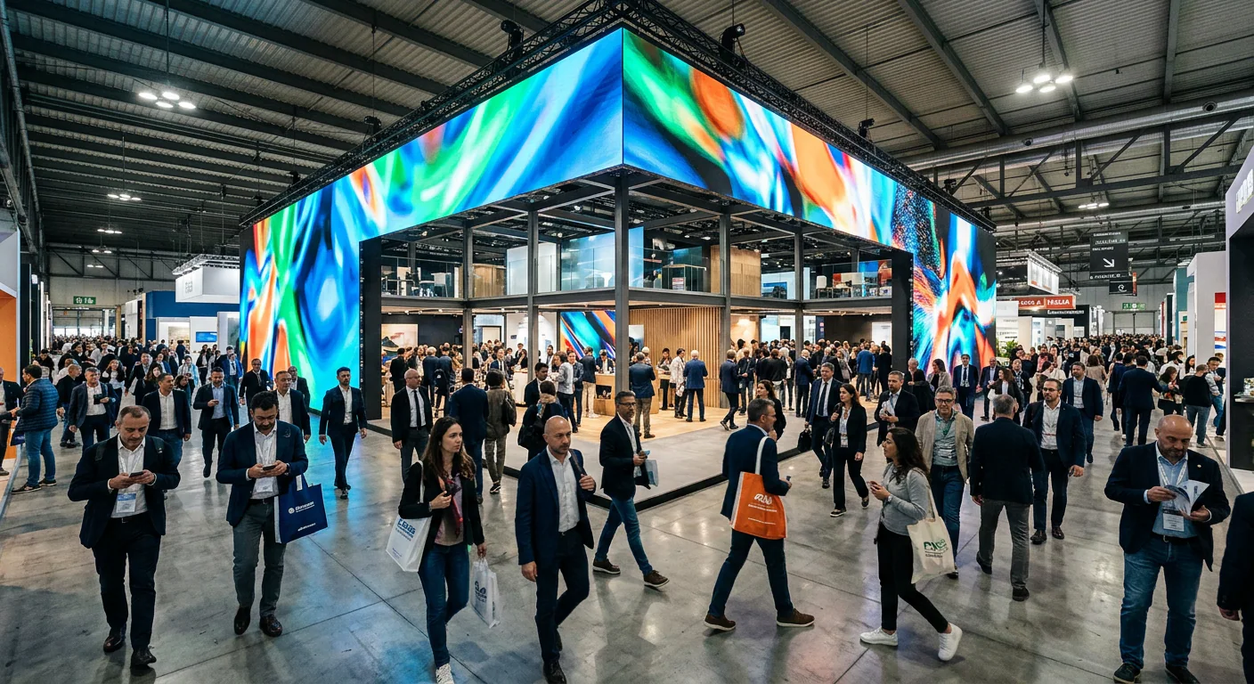Ledwall Omegaled per il settore Fiere ed Eventi