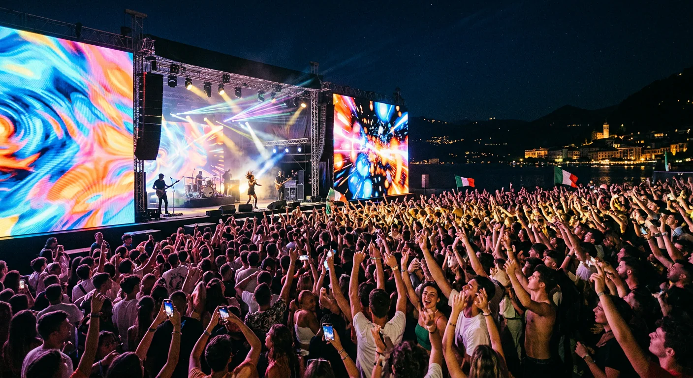 Ledwall Outdoor — Palchi ed eventi – Omegaled
