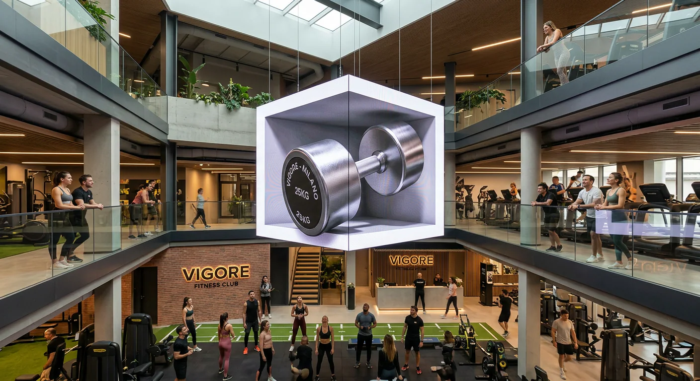 Ledwall 3D a Cubo / Sfera — Custom – Omegaled