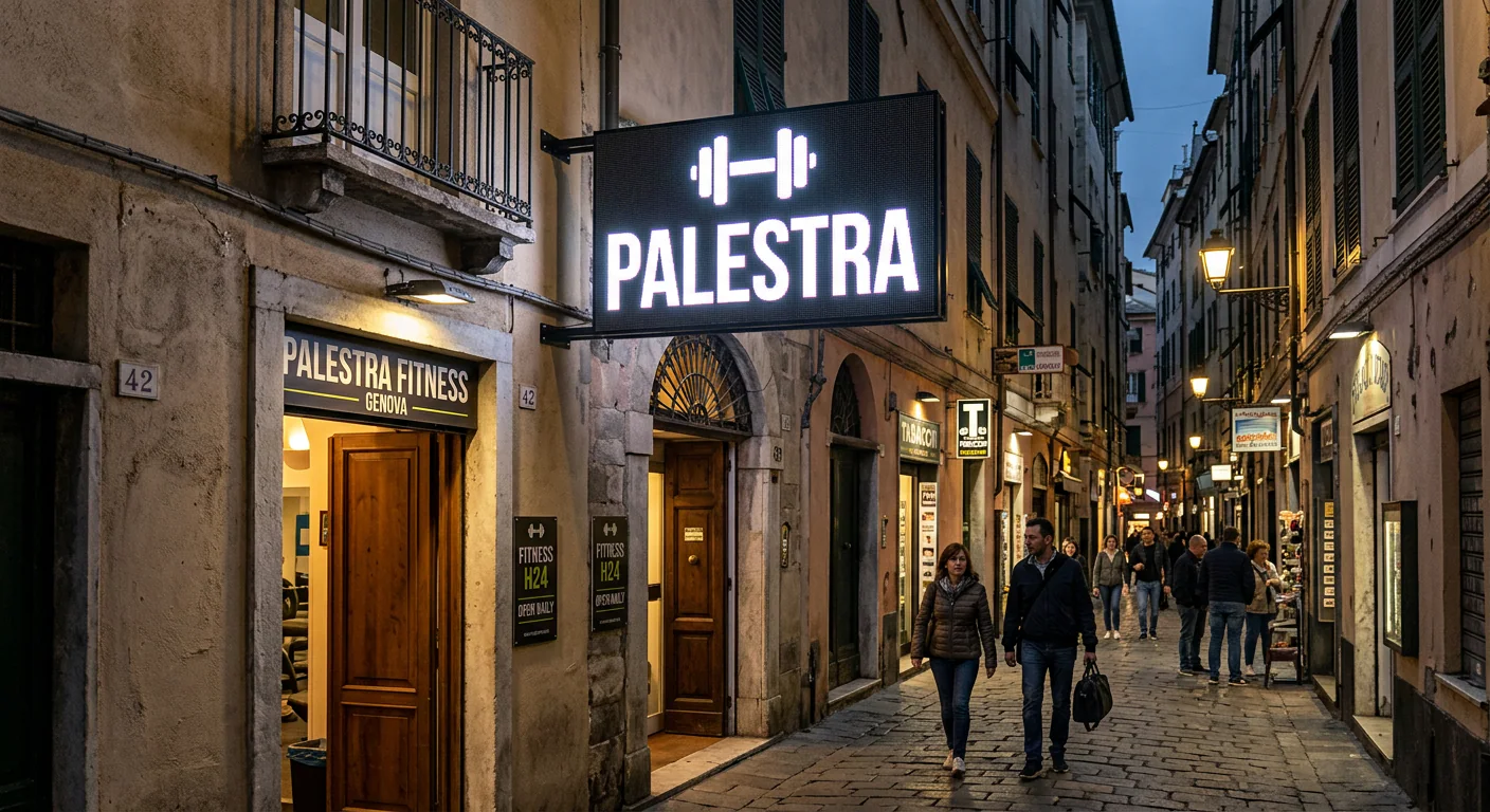 Insegna Ledwall a Bandiera — Outdoor – Omegaled