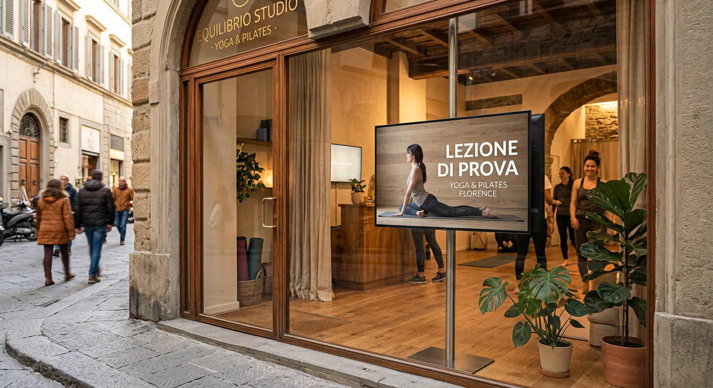 Display LCD Vetrina Bifacciale — Vetrine – Omegaled