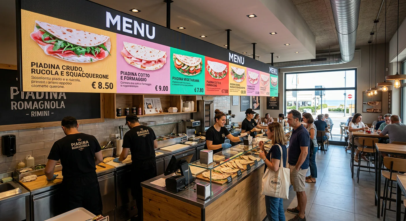 Ledwall Menu Digitale — Digital Signage – Omegaled