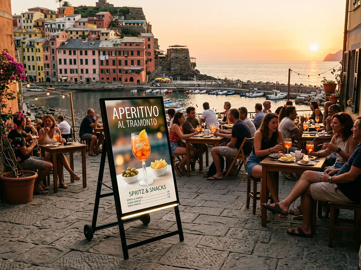 Trolley LCD Outdoor a Batteria — Outdoor – Omegaled