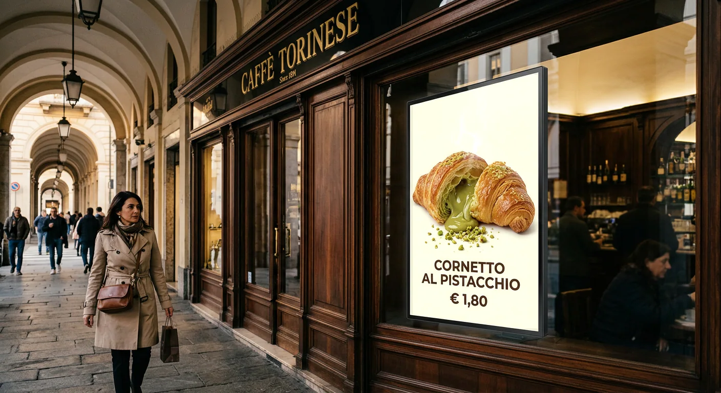 LCD da Vetrina Ultra-Bright — Vetrine – Omegaled