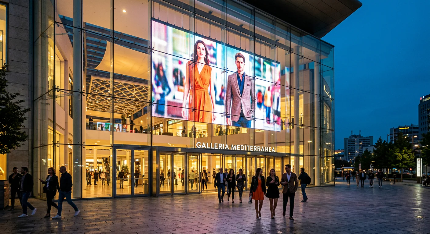 Ledwall Trasparente Rete — Custom – Omegaled