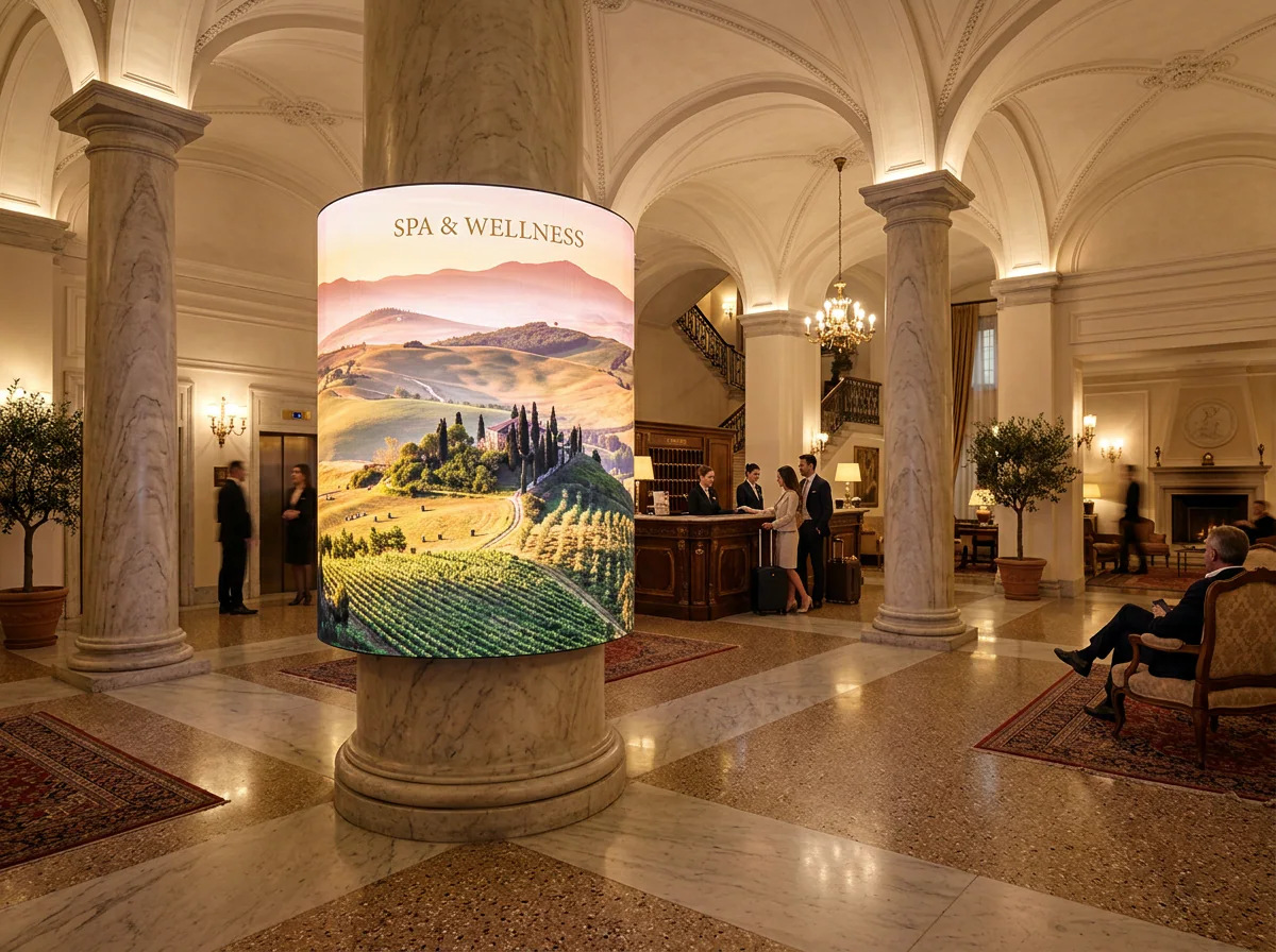 Colonna Ledwall — Custom – Omegaled