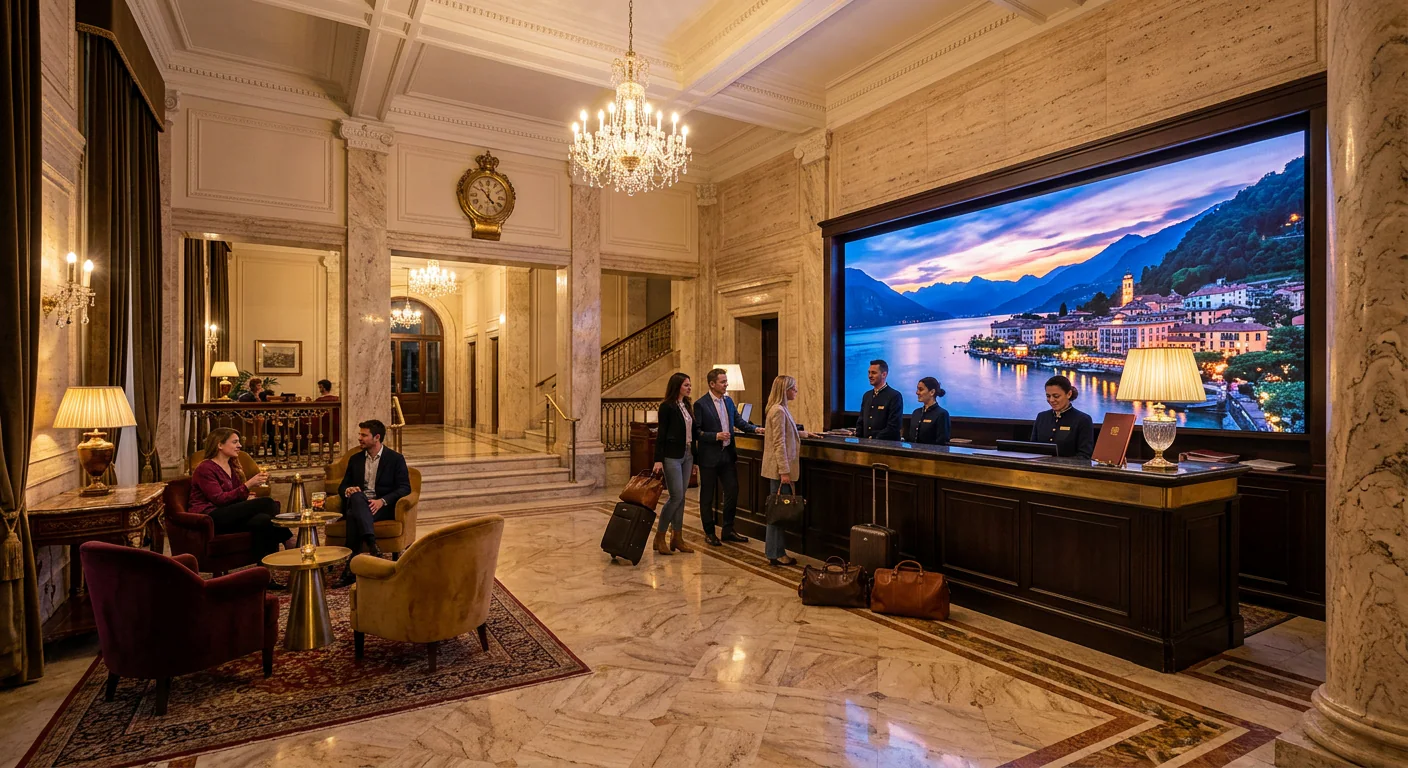 Ledwall Omegaled per il settore Hospitality e Hotel