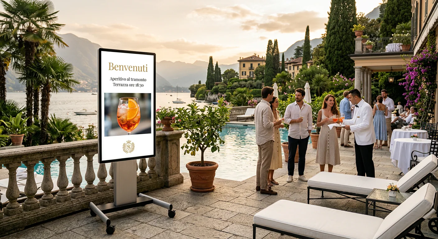 Trolley LCD Outdoor a Batteria — Outdoor – Omegaled