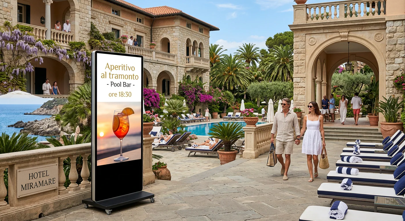 Totem Ledwall su Ruote Outdoor — Outdoor – Omegaled