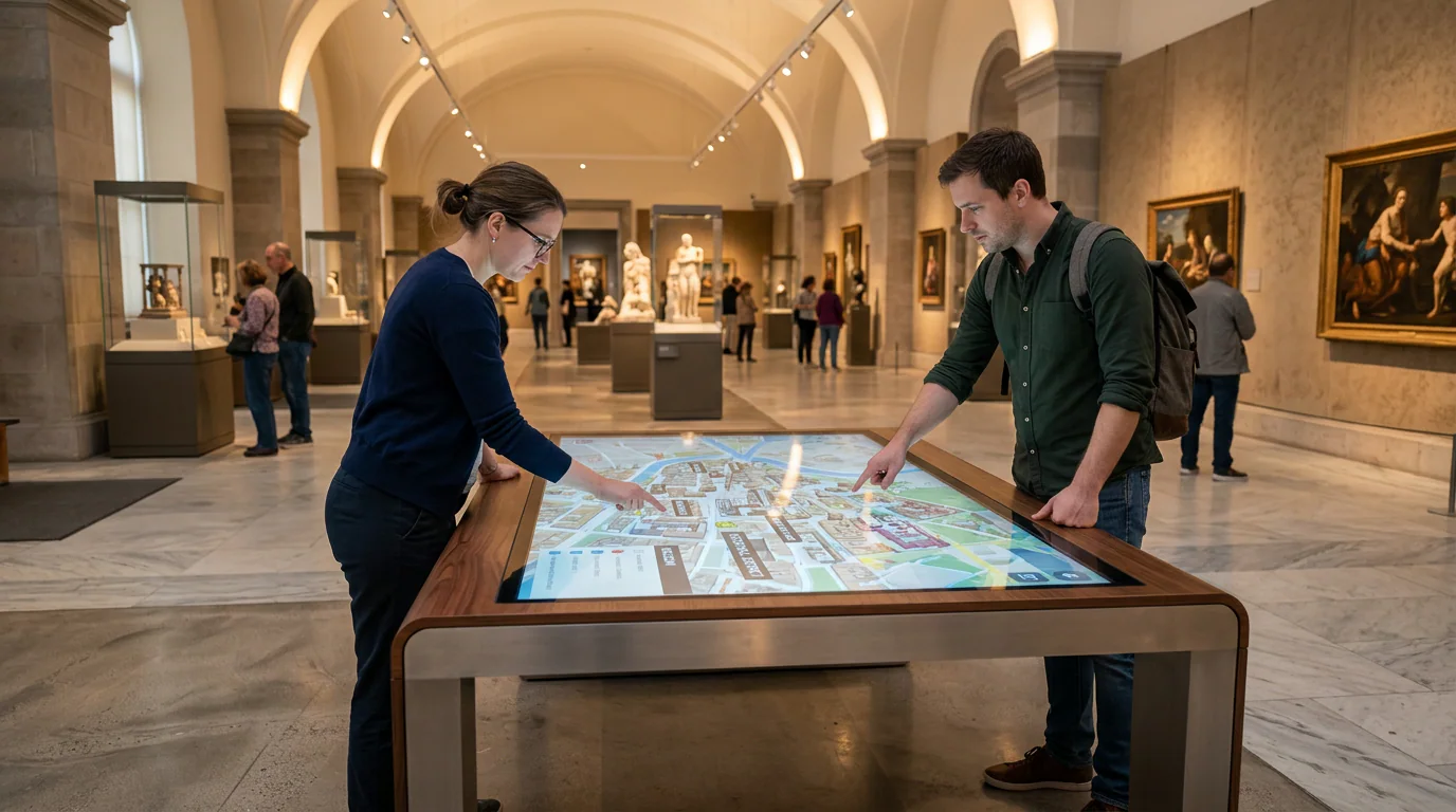 Tavolo LCD Touch Interattivo — Altro – Omegaled