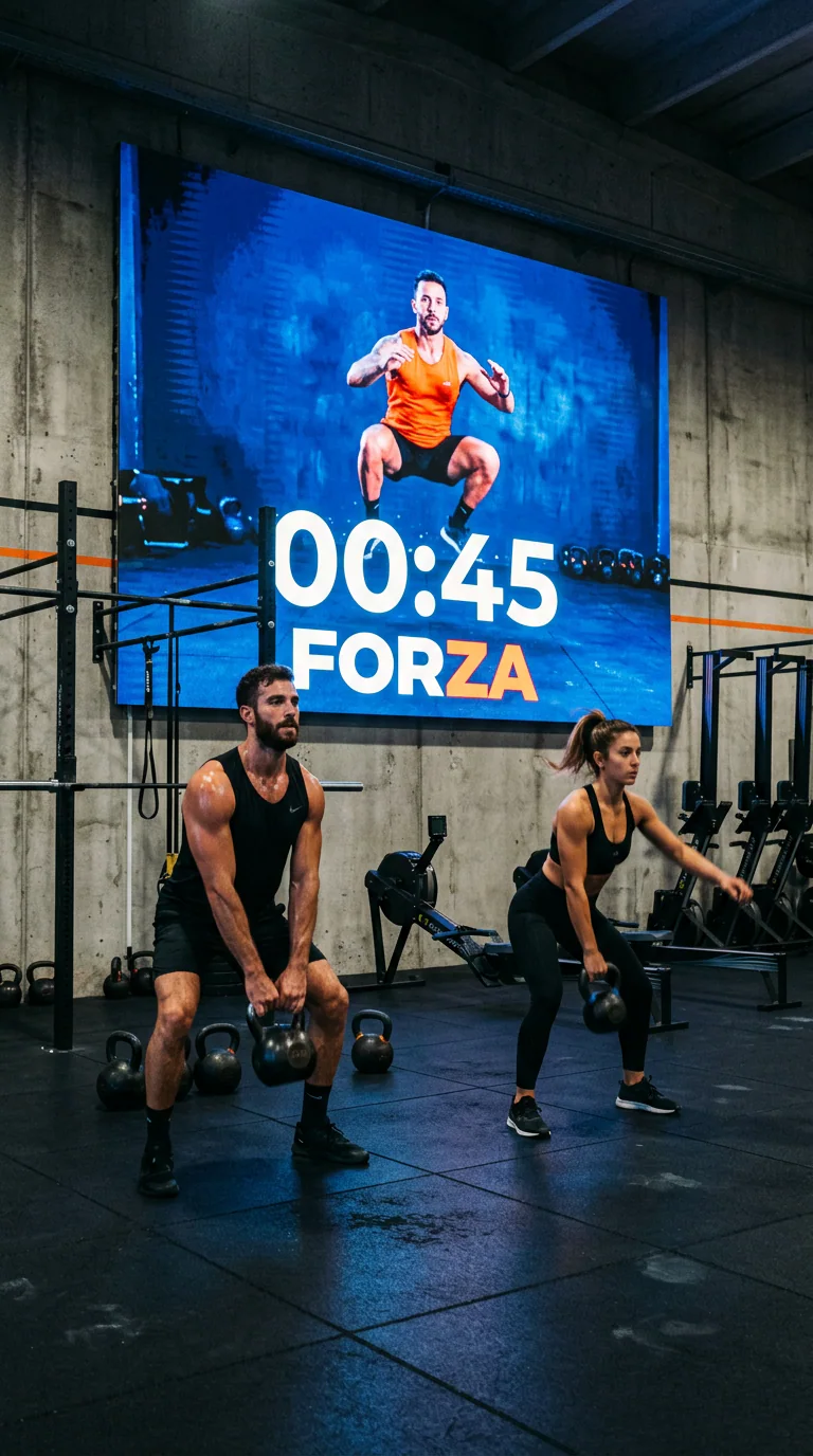 Ledwall in palestra – Omegaled