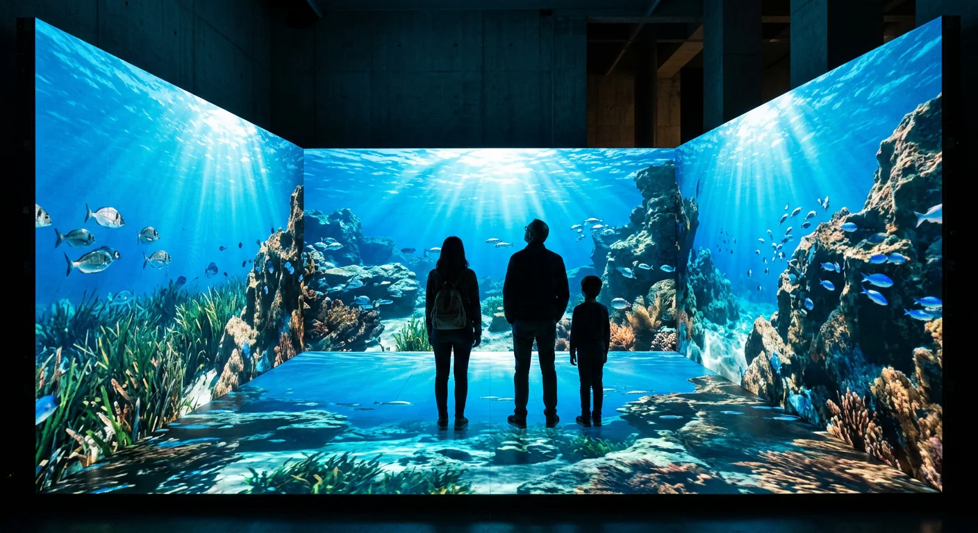 Stanza Immersiva Ledwall CAVE — Indoor – Omegaled