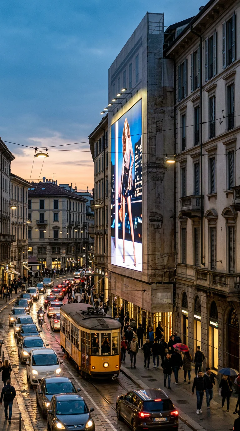 Ledwall Outdoor Facciata — Outdoor – Omegaled