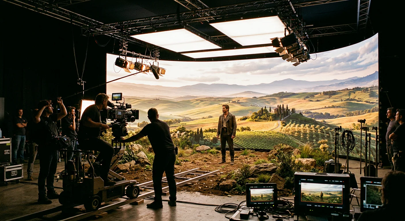 Virtual Production Led Stage — Indoor – Omegaled