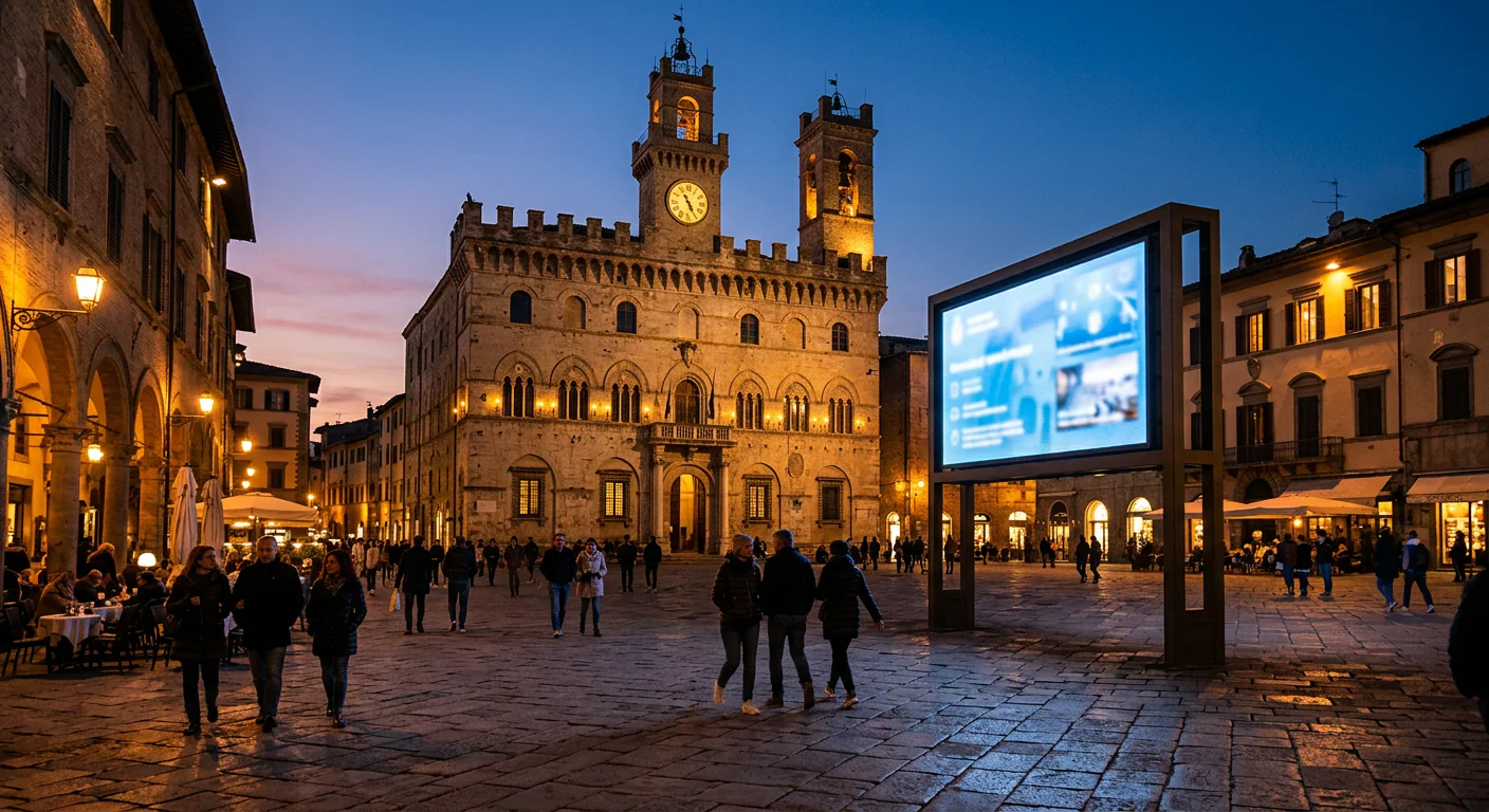 Ledwall Omegaled per il settore Pubbliche amministrazioni