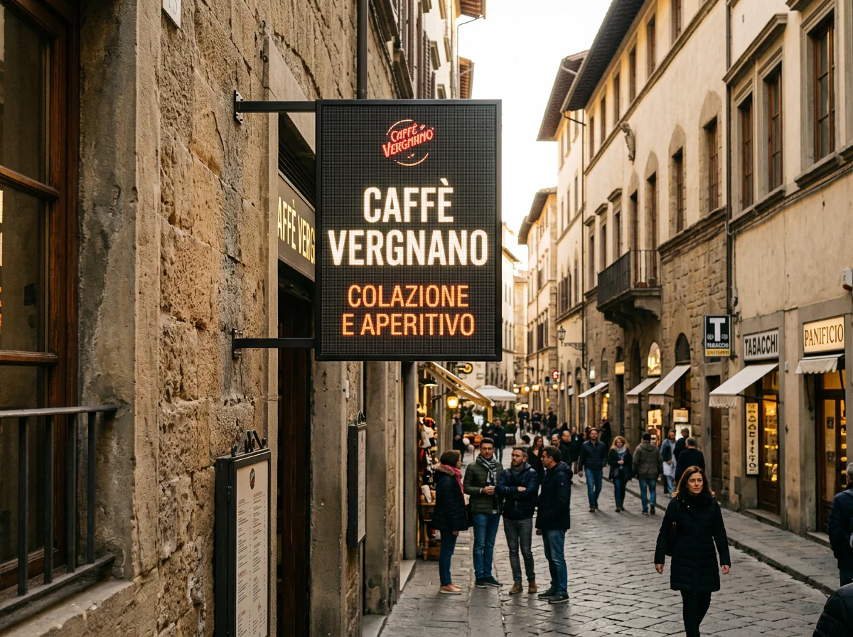 Insegna Ledwall a Bandiera — Digital Signage – Omegaled