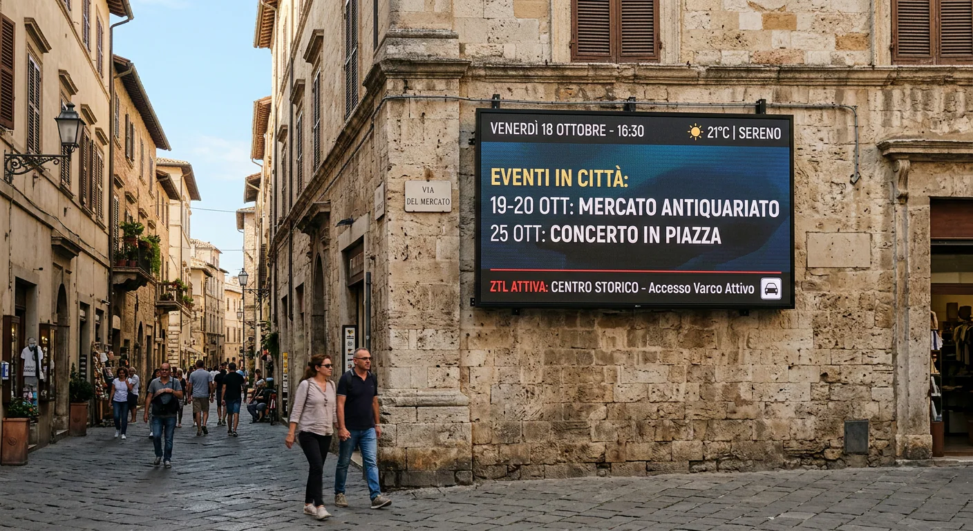 Ledwall Informativi — Outdoor – Omegaled