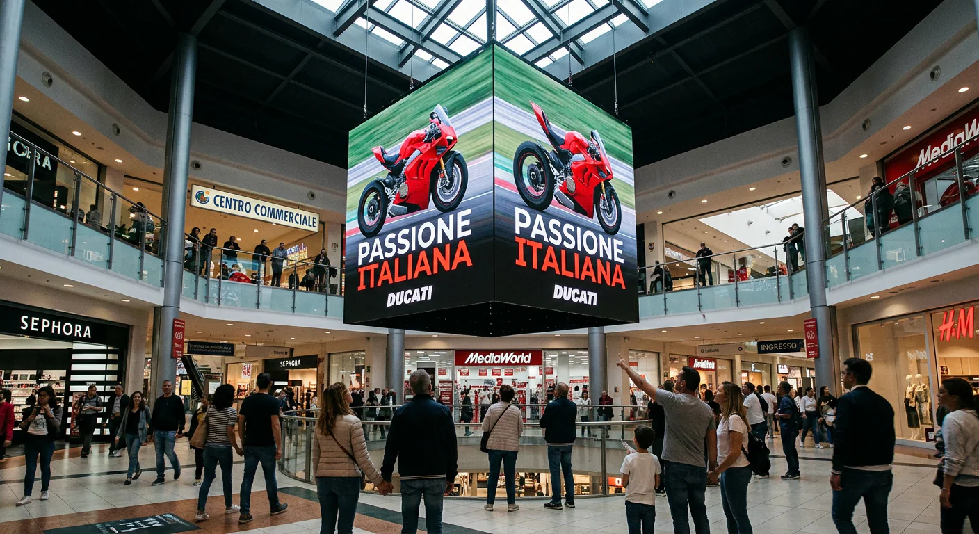 Ledwall 3D a Cubo / Sfera — Custom – Omegaled