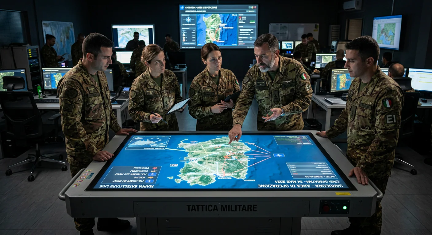 Tavolo LCD Touch Interattivo — Comando e briefing – Omegaled