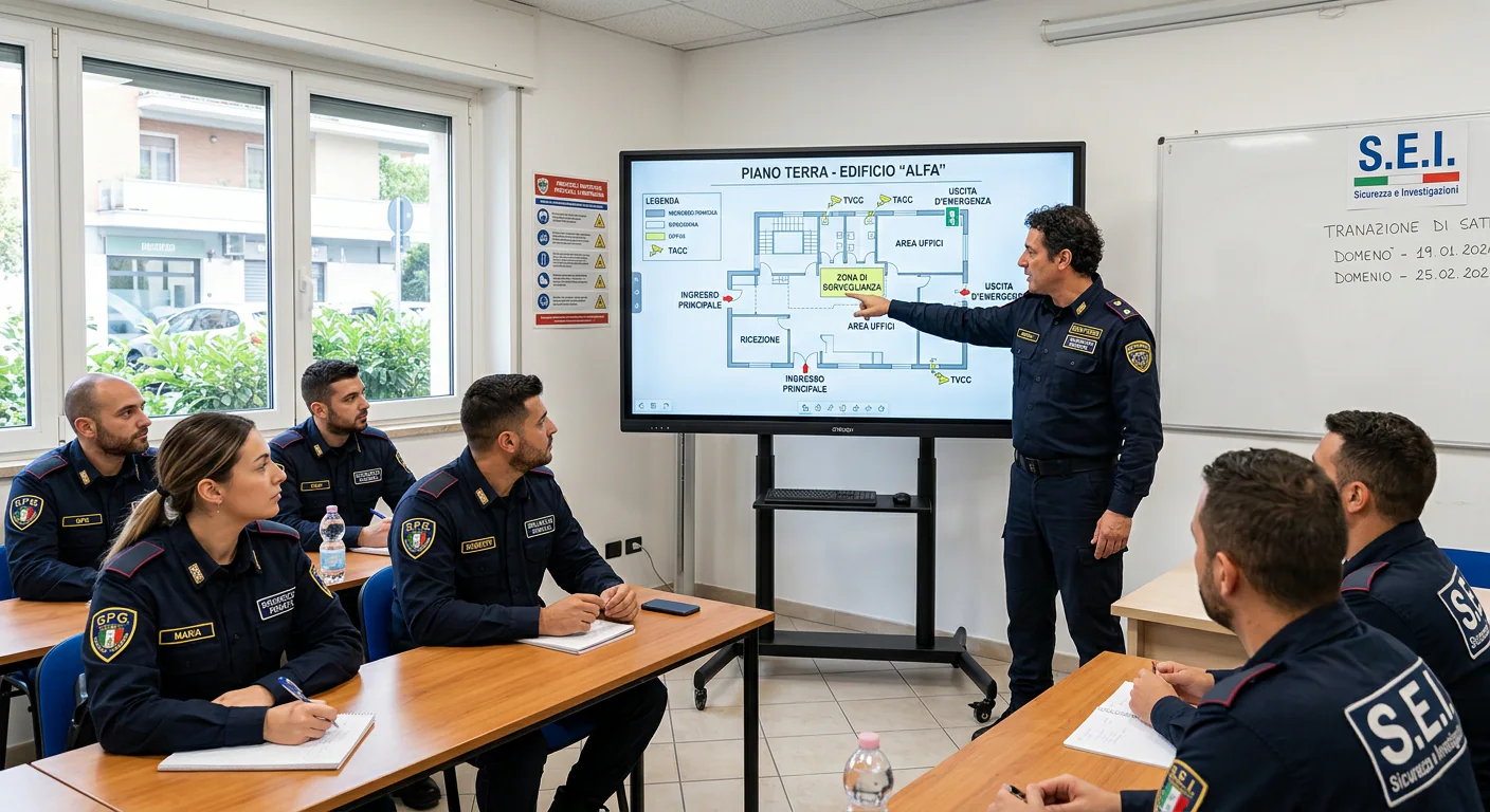 Display LCD Interattivo — Comando e briefing – Omegaled