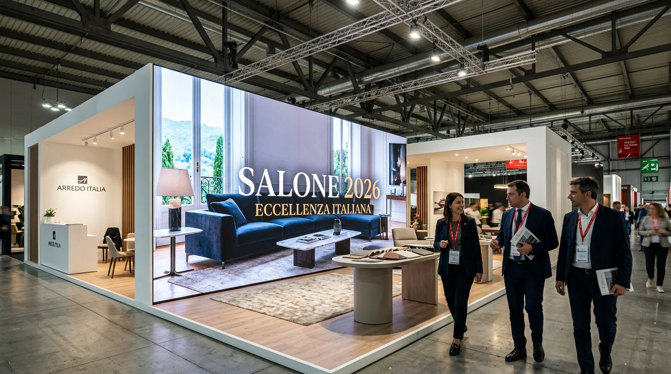 Stand fieristico con ledwall – Omegaled
